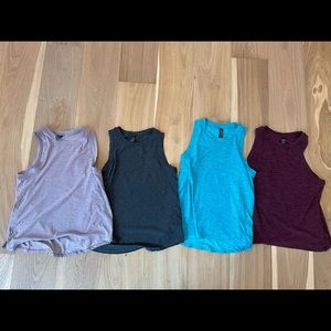 Lot of 4 Workout Tank Tops by Kyodan - XS